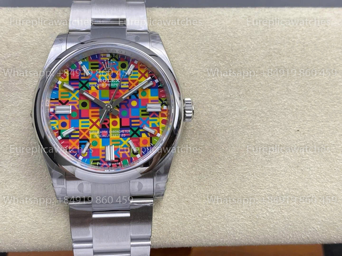 VSF Rolex Oyster Perpetual 36mm 126000 – Celebration-Zifferblatt VS Factory