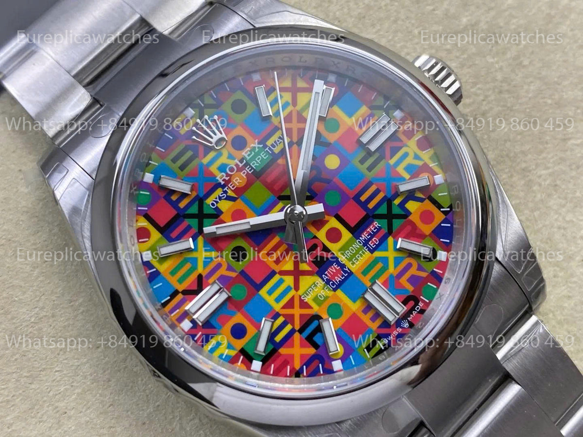 VSF Rolex Oyster Perpetual 36mm 126000 – Celebration-Zifferblatt VS Factory