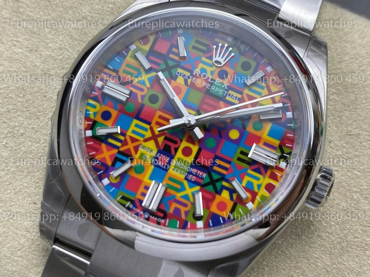 VSF Rolex Oyster Perpetual 36mm 126000 – Celebration-Zifferblatt VS Factory