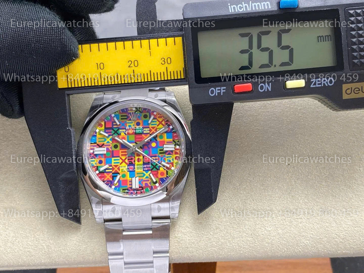 VSF Rolex Oyster Perpetual 36mm 126000 – Celebration-Zifferblatt VS Factory