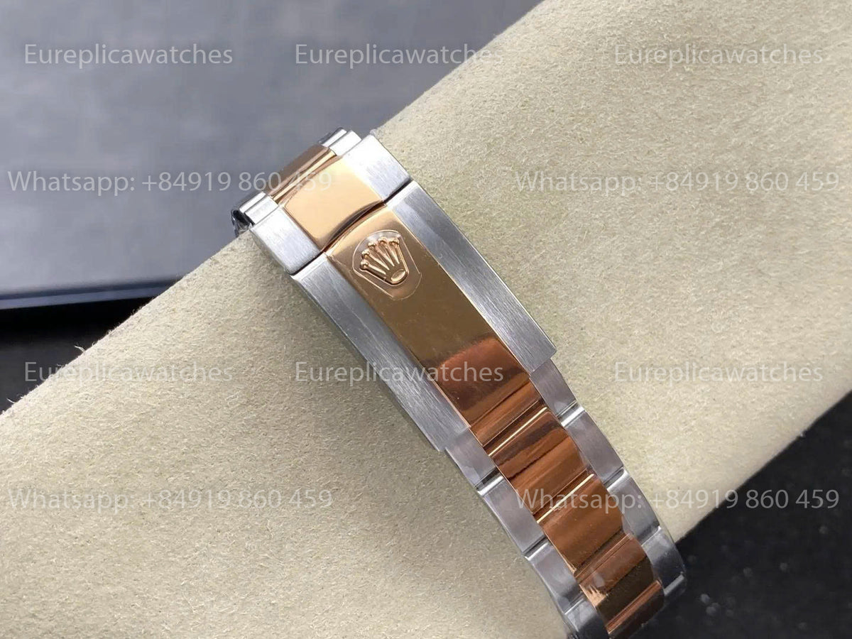 RWF Factory Rolex Datejust 41 mm 126331 – Gewichtetes Roségold JH 3235 mit freier Unruhspirale