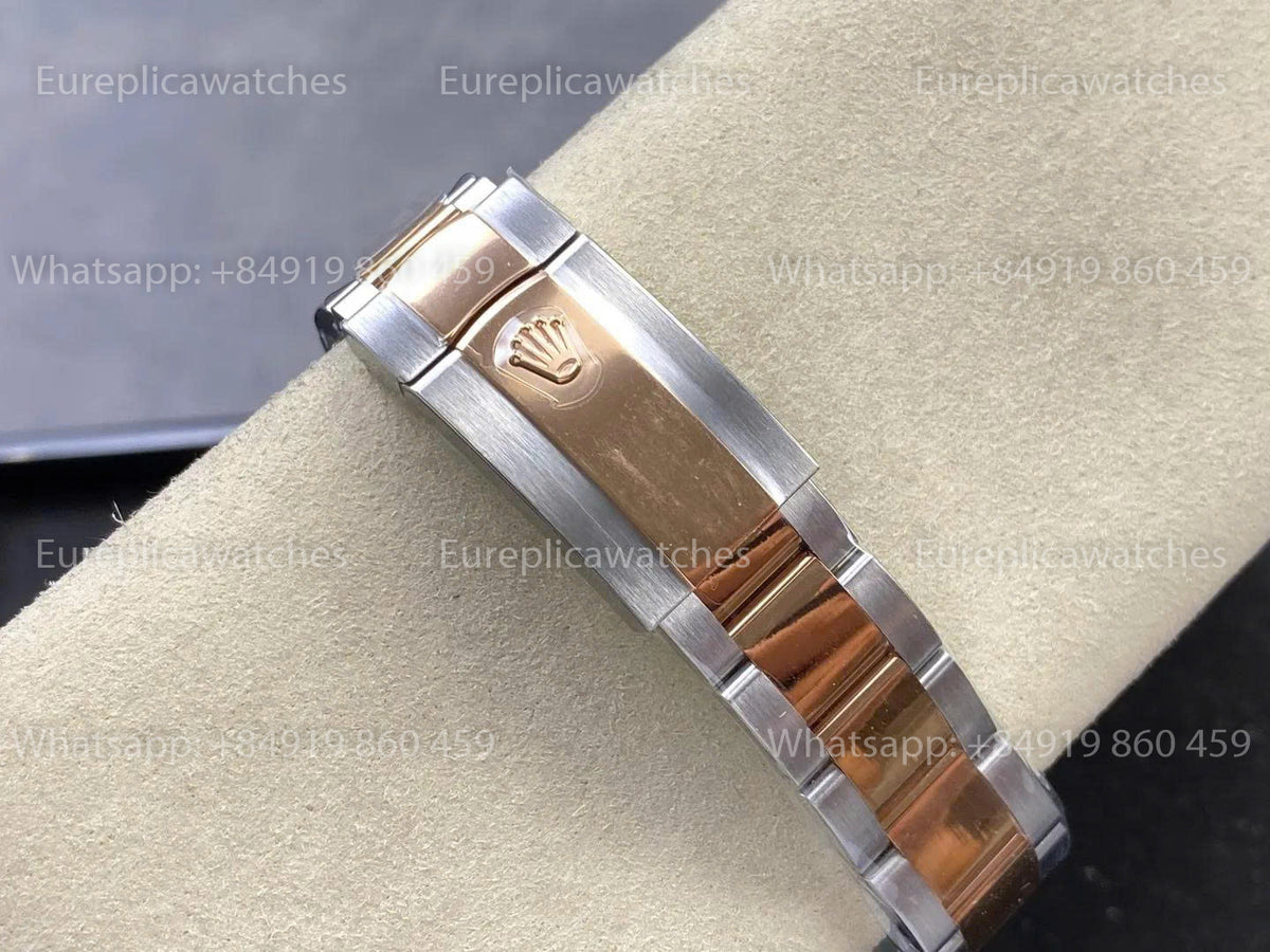 RWF Factory Rolex Datejust 41mm M126331-0003 126331-0003 – Beschwertes Roségold JH 3235 mit freier Unruh