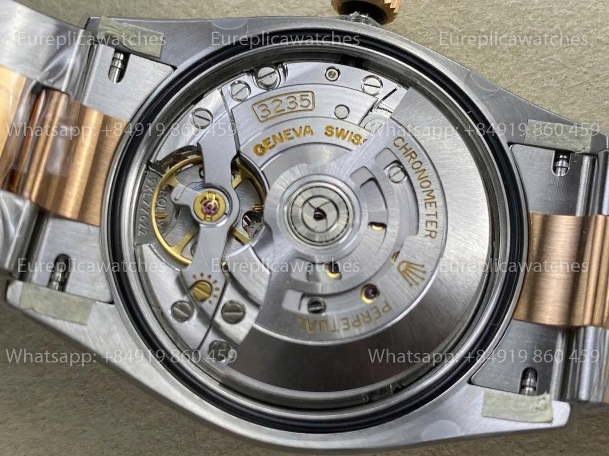 RWF Factory Rolex Datejust 41mm M126331-0003 126331-0003 – Beschwertes Roségold JH 3235 mit freier Unruh