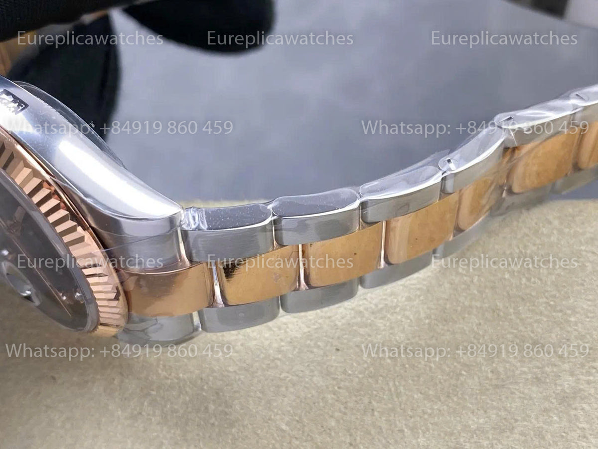 RWF Factory Rolex Datejust 41mm M126331-0003 126331-0003 – Beschwertes Roségold JH 3235 mit freier Unruh
