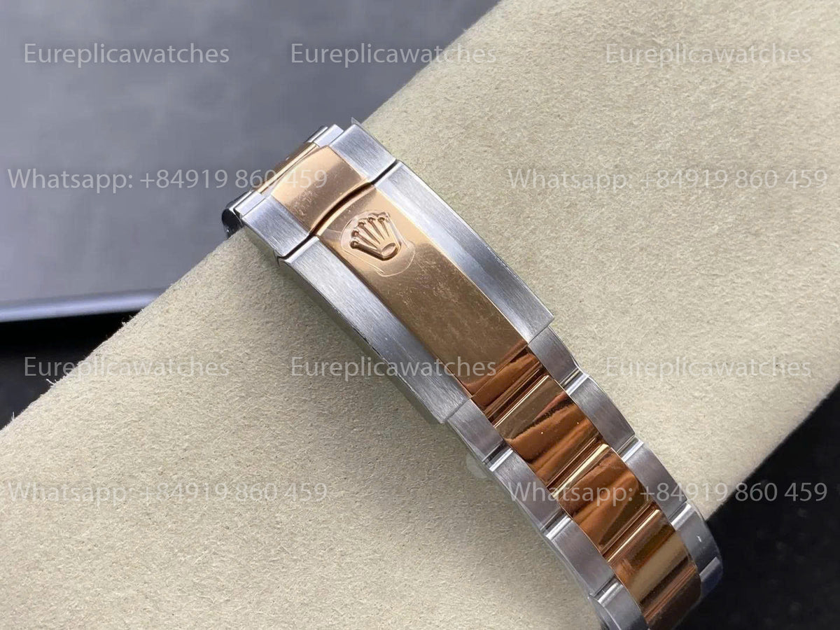 RWF Factory Rolex Datejust 41mm 126331-0001 – Beschwertes Roségold JH 3235 freischwingende Unruh