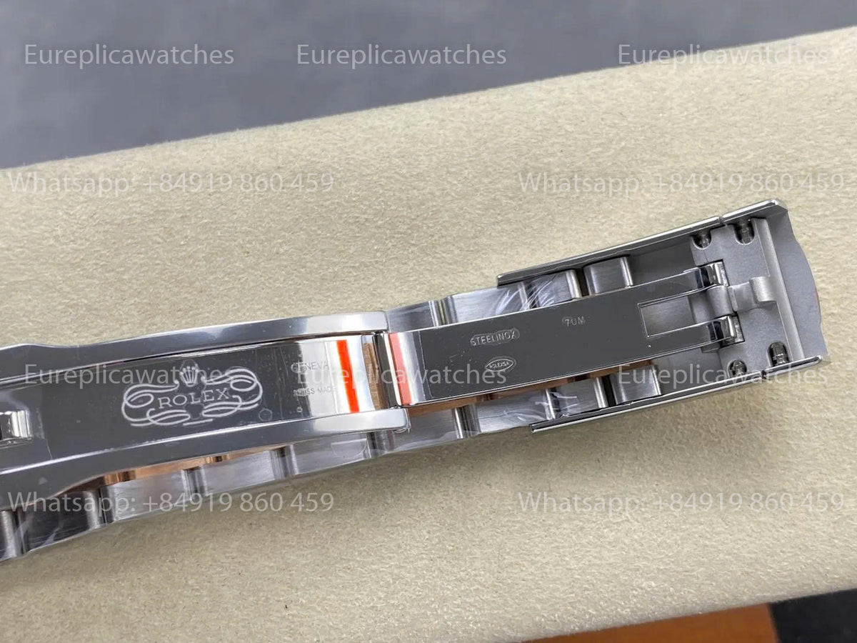 RWF Factory Rolex Datejust 41mm 126331-0001 – Beschwertes Roségold JH 3235 freischwingende Unruh
