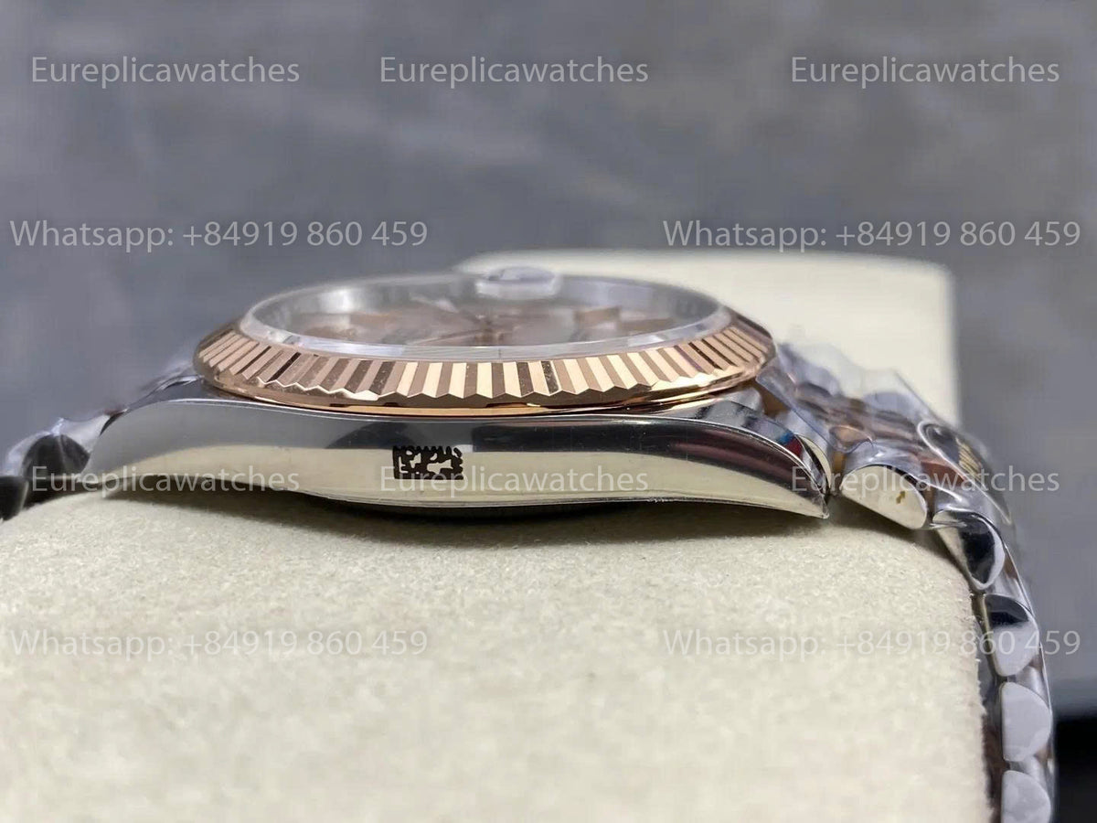 RWF Factory Rolex Datejust 41mm 126331-0010– Weighted Rose Gold JH 3235 Free-Sprung