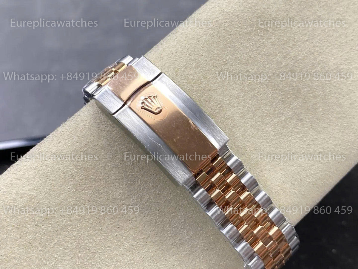 RWF Factory Rolex Datejust 41mm 126331-0010– Weighted Rose Gold JH 3235 Free-Sprung