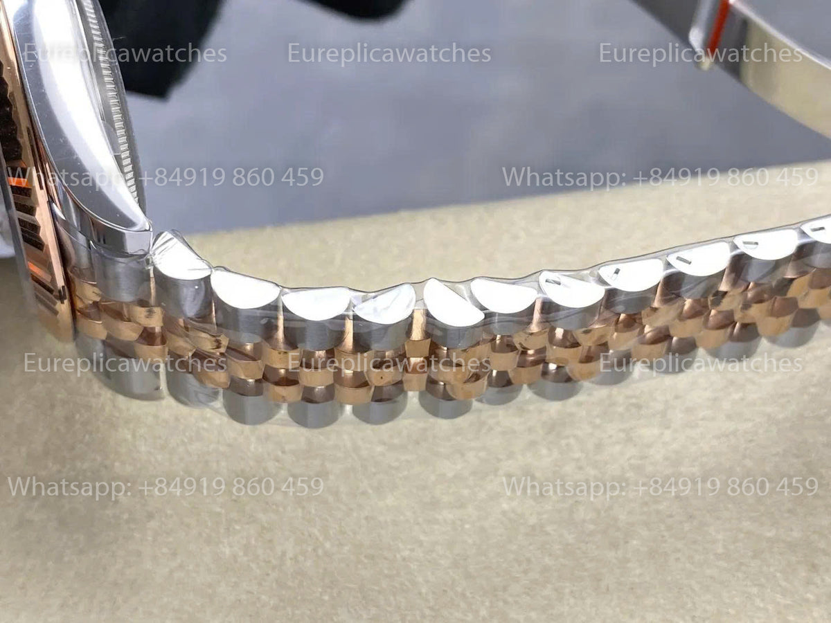 RWF Factory Rolex Datejust 41mm 126331-0010– Weighted Rose Gold JH 3235 Free-Sprung