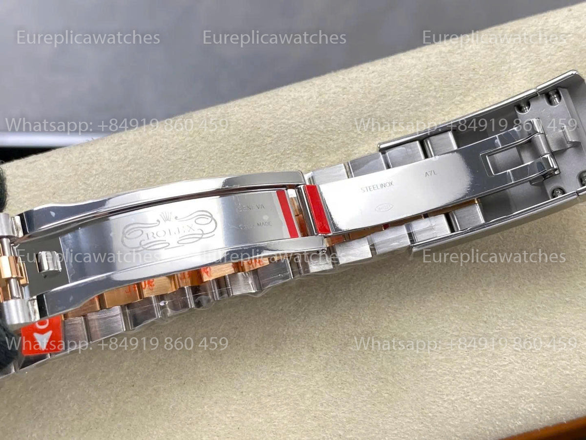 RWF Factory Rolex Datejust 41mm 126331-0020– Weighted Rose Gold JH 3235 Free-Sprung Grey Dial