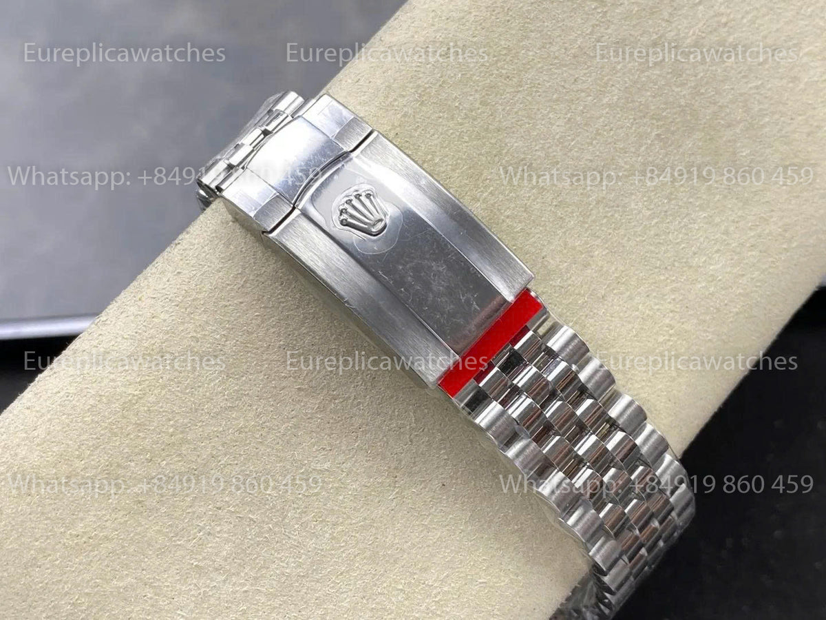 RWF Factory Rolex Datejust 41mm 126334-0032 – Blaues strukturiertes Zifferblatt | JH3235 freischwingende Unruh