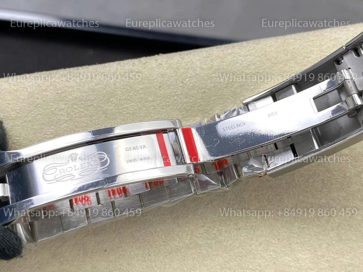 RWF Factory Rolex Datejust 41mm 126334-0032 – Blaues strukturiertes Zifferblatt | JH3235 freischwingende Unruh