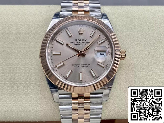 Rolex Datejust M126331-0010 1:1 Meilleure édition VS Factory Or Rose
