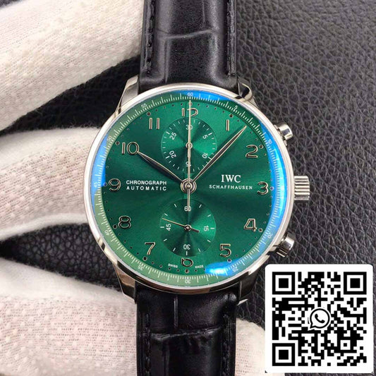 IWC Portugieser IW371615 1:1 Meilleure édition ZF Factory Cadran vert