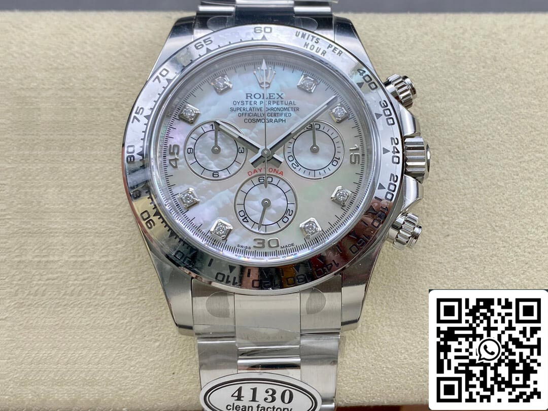 Rolex Cosmograph Daytona M116509-0064 1:1 Best Edition Clean Factory Perlmuttzifferblatt