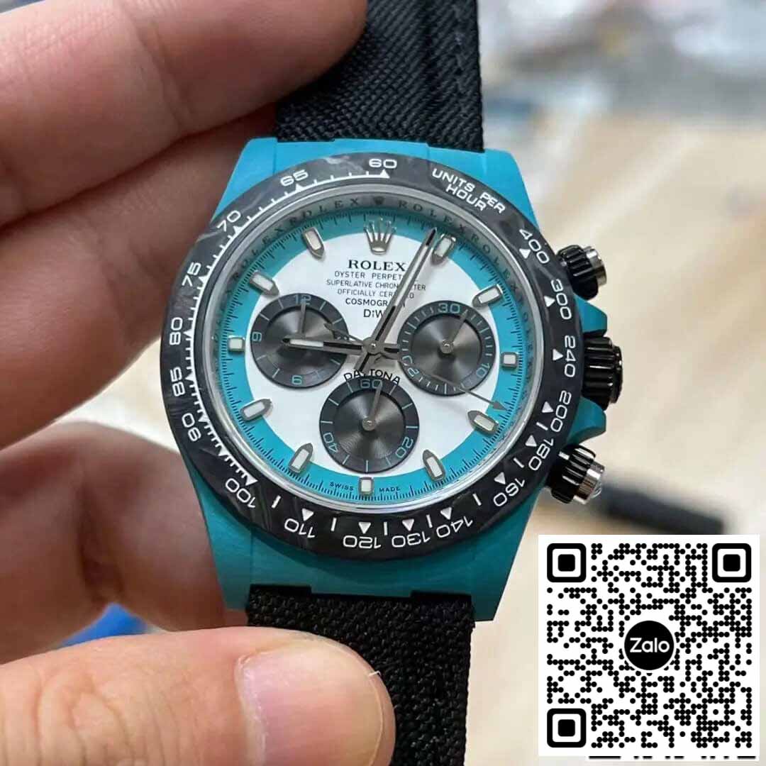 Rolex Daytona 1:1 Best Edition Diw Factory NTPT Kohlefaser-Blaugehäuse