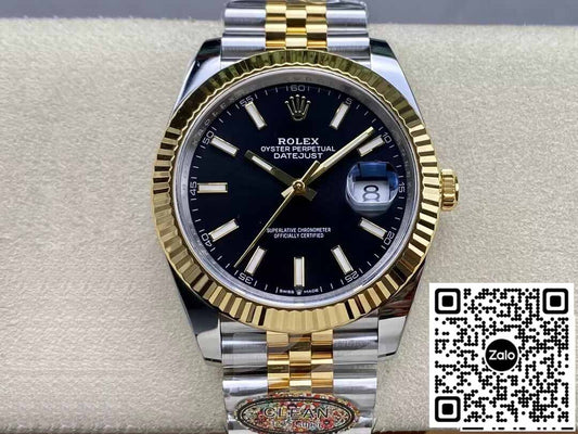 Rolex Datejust 41MM M126333-0014 1:1 Best Edition Clean Factory Yellow Gold