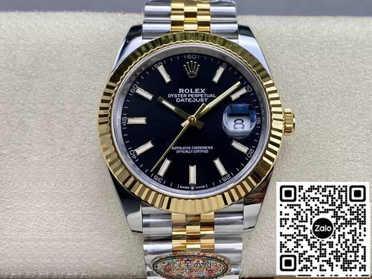 Rolex Datejust 41MM M126333-0014 1:1 Meilleure édition Clean Factory Or jaune