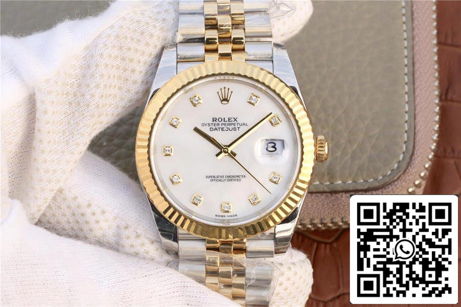 Rolex Datejust M126333-0018 1:1 Meilleure édition EW Factory Or jaune
