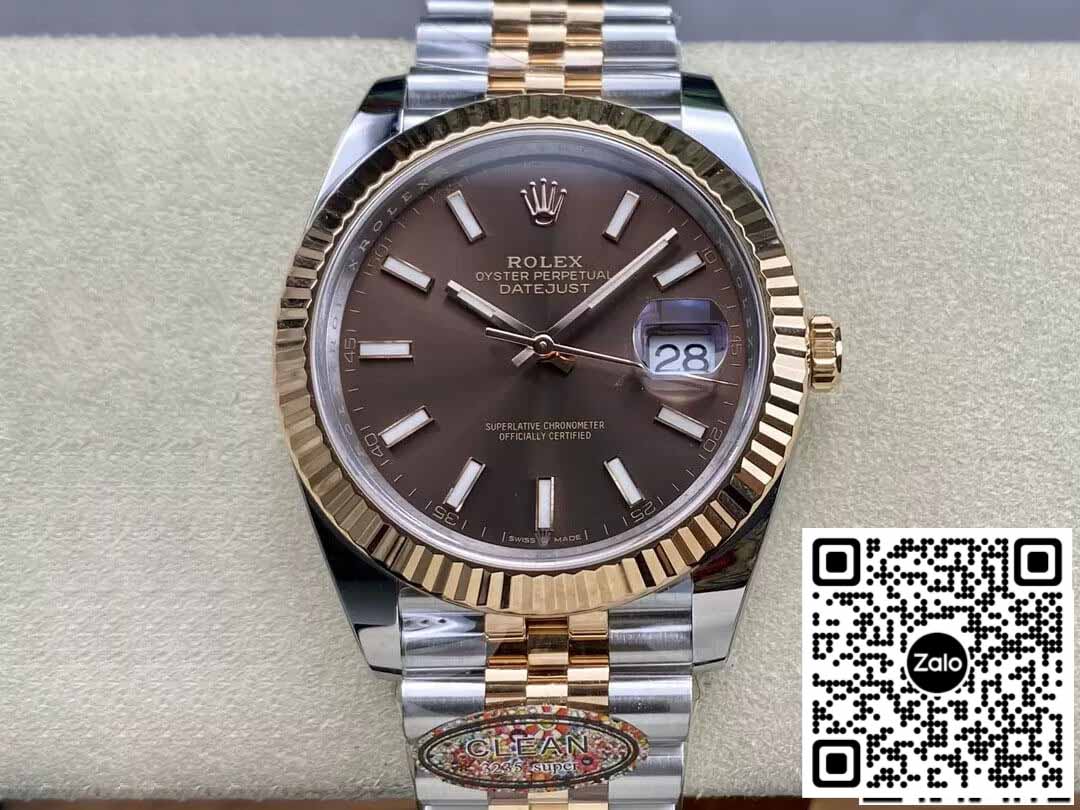 Rolex Datejust 41MM M126331-0002 1:1 Meilleure édition Clean Factory Or rose