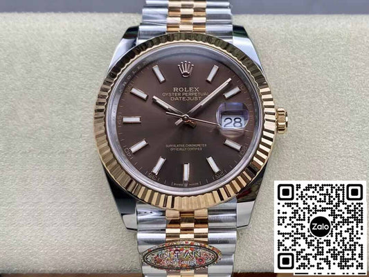 Rolex Datejust 41MM M126331-0002 1:1 Best Edition Clean Factory Roségold