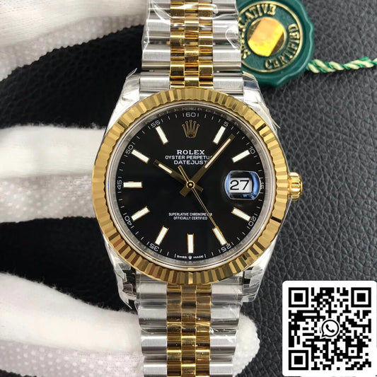 Rolex Datejust M126333-0014 Bracelet Jubilee 41 mm VS Acier inoxydable d'usine