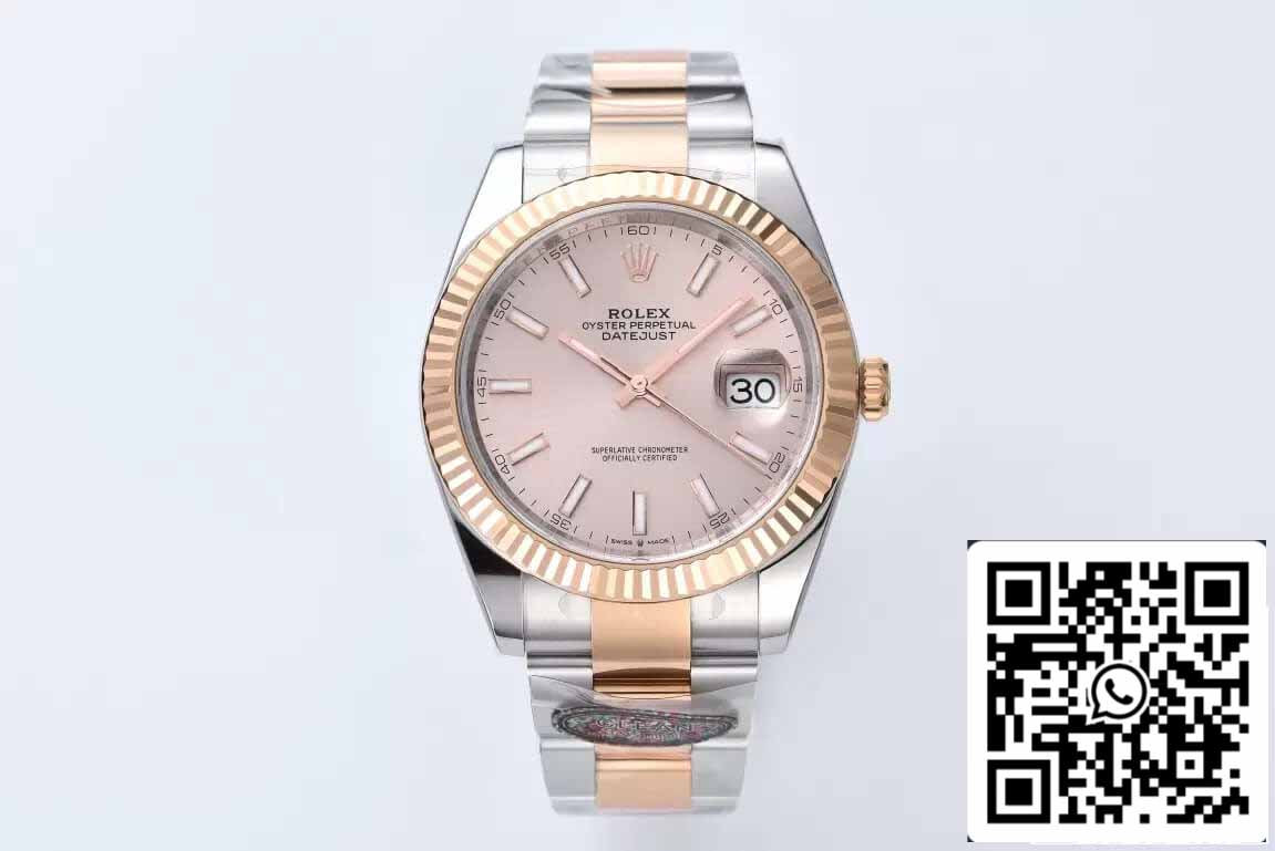 Rolex Datejust 41MM M126331-0009 1:1 Best Edition Clean Factory Roségold