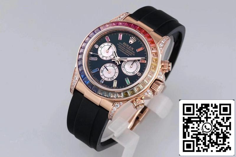 Rolex Daytona 116595RBOW 1:1 Best Edition BL Factory Roségold Schweizer ETA4130