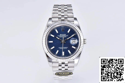 Rolex Datejust M126234-0049 36MM 1:1 Meilleure édition Clean Factory Cadran bleu