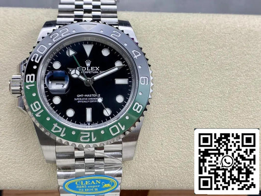 Rolex GMT Master II M126720vtnr-0002 1:1 Best Edition Clean Factory V3 Schwarzes Zifferblatt