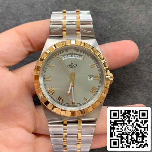 Replika Tudor Royal M28603-0001 1:1 Best Edition V7 Factory graues Zifferblatt