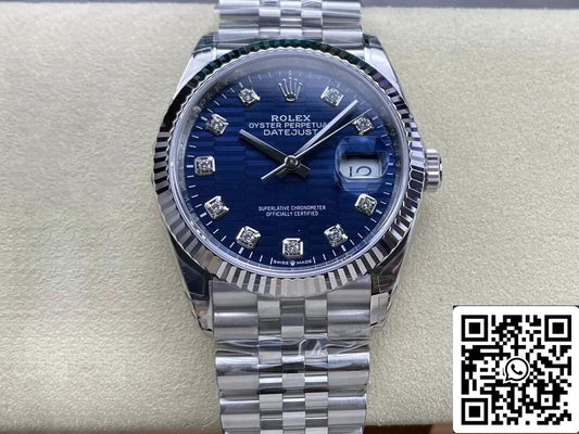 Rolex Datejust M126234-0057 36MM 1:1 Meilleure édition VS Factory Acier inoxydable