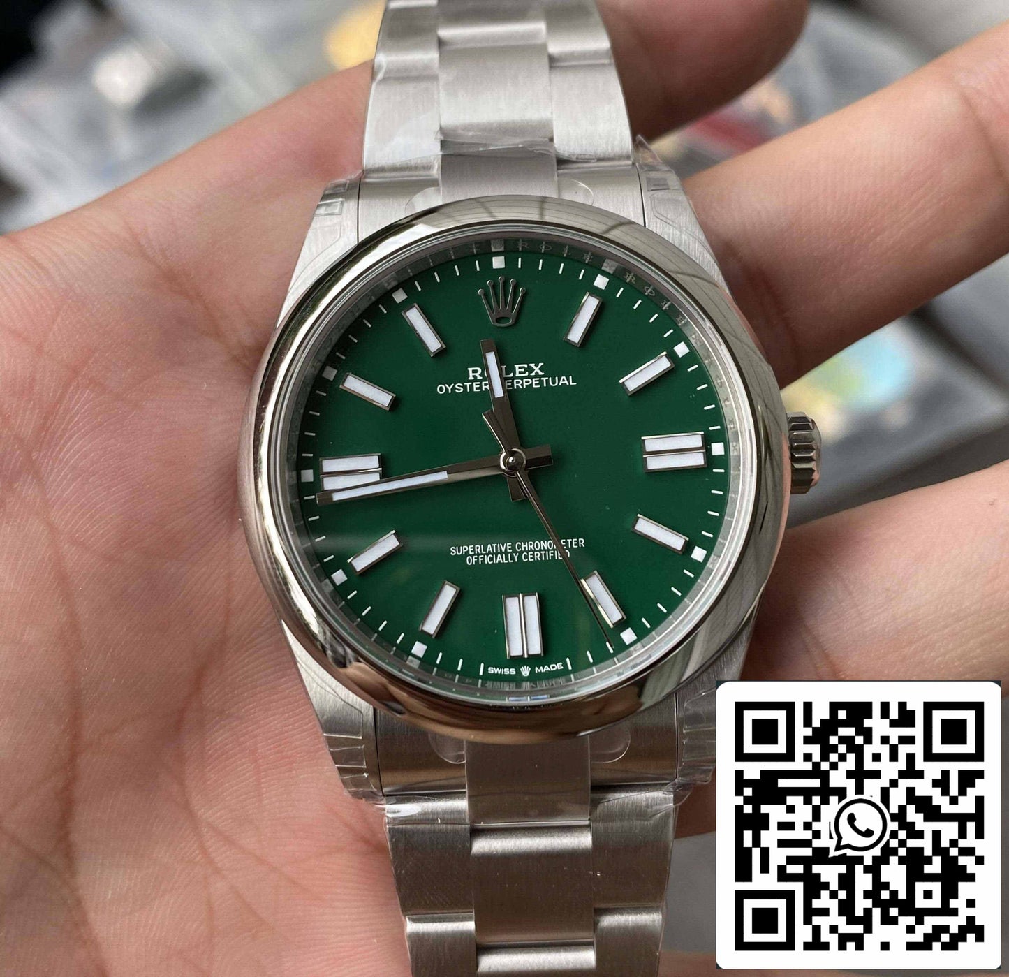 Rolex Oyster Perpetual 41MM M124300-0005 1:1 Beste Edition VS Fabrik Edelstahl