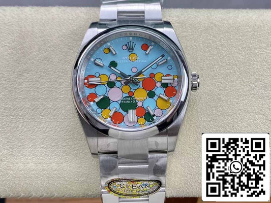 Rolex Oyster Perpetual M126000-0009 36MM 1:1 Best Edition Clean Factory Blaues Zifferblatt