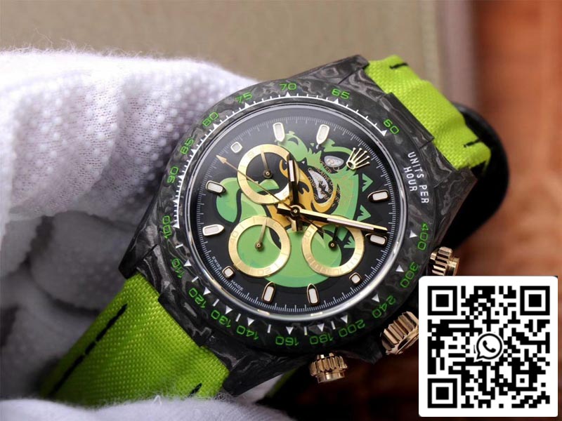 Rolex Daytona Cosmos Green Exploded Dragon 1:1 Best Edition WWF Factory Swiss ETA7750