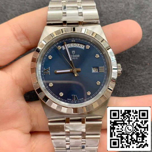 Replika Tudor Royal M28600-0006 Beste 1:1 Edition V7 Factory Blue Dial