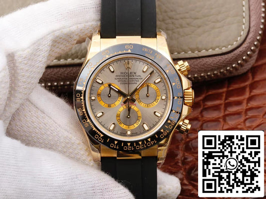 Rolex Daytona Cosmograph 116518LN 1:1 Best Edition JH Factory Silbergraues Zifferblatt