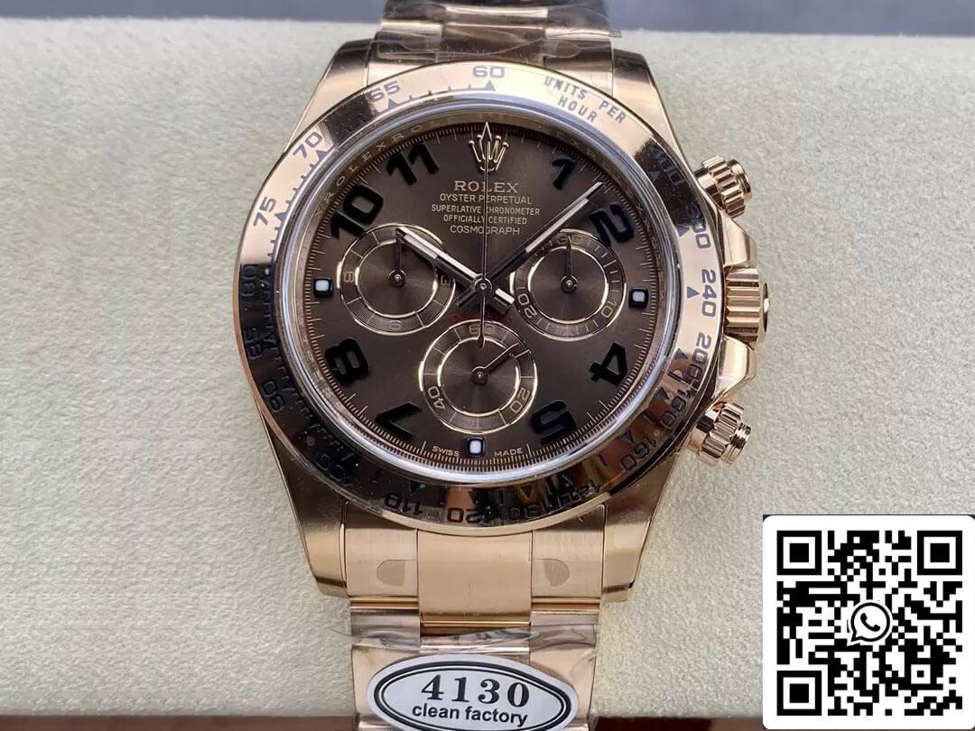Rolex Cosmograph Daytona M116505-0011 1:1 Best Edition Clean Factory Roségold