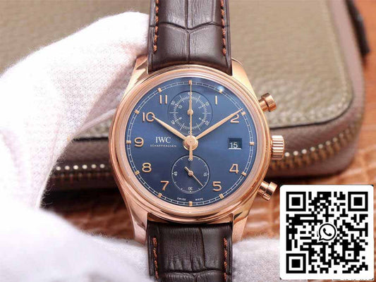 IWC Portugieser IW390305 1:1 Meilleure édition ZF Factory Cadran bleu
