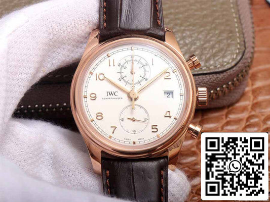 IWC Portugieser IW390301 1:1 Meilleure édition ZF Factory Cadran blanc