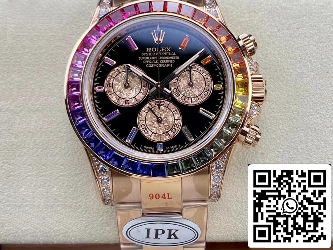 Rolex Daytona 116595 RAINBOW Roségold 1:1 Best Edition IPK Factory Roségold