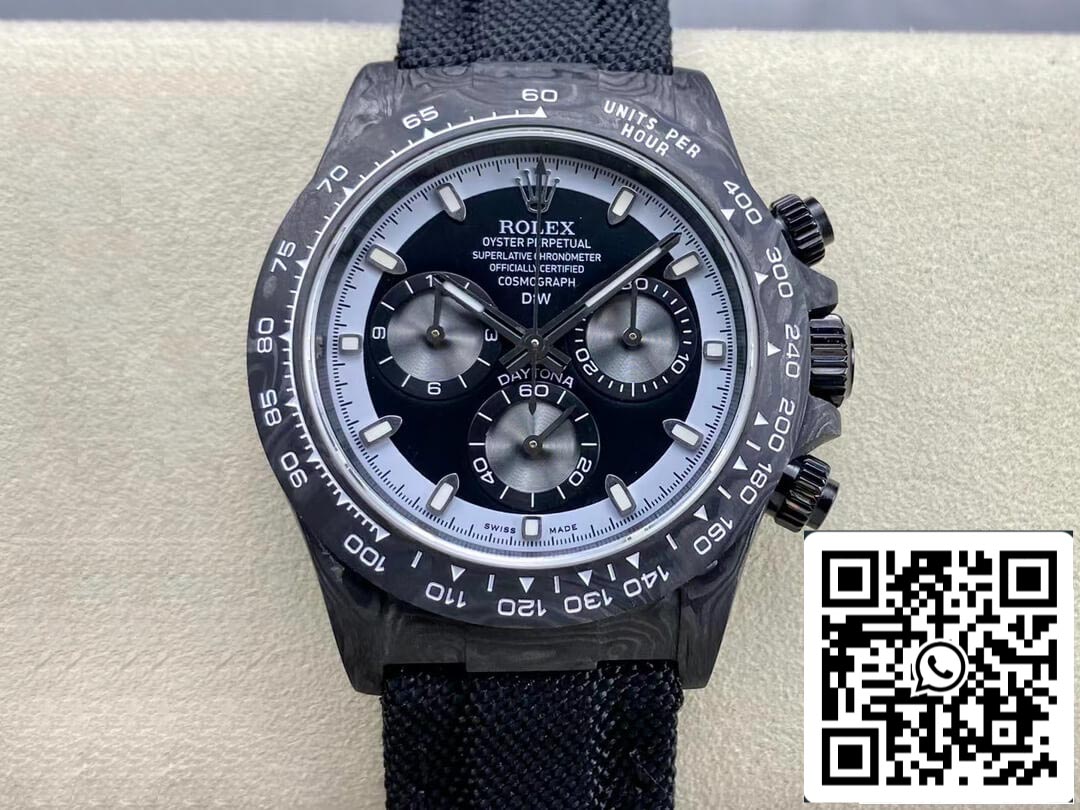 Rolex Daytona Cosmograph 1:1 Best Edition Noob Factory Diw Kohlefasergehäuse