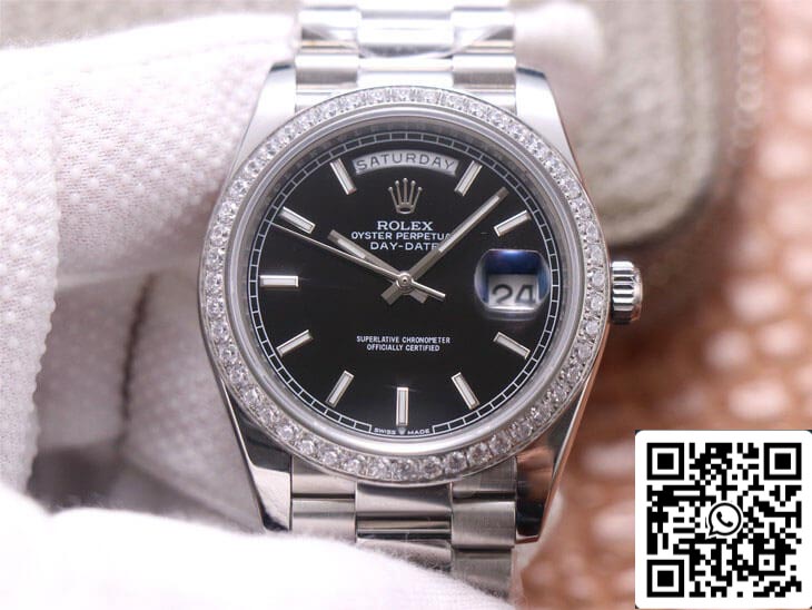 Rolex Day Date M228349RBR-0002 1:1 Best Edition EW Factory 18 Karat Weißgold