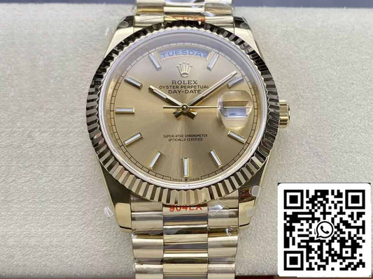Rolex Day Date M228238-0003 1:1 Best Edition GM Factory V2 Counterweight Version