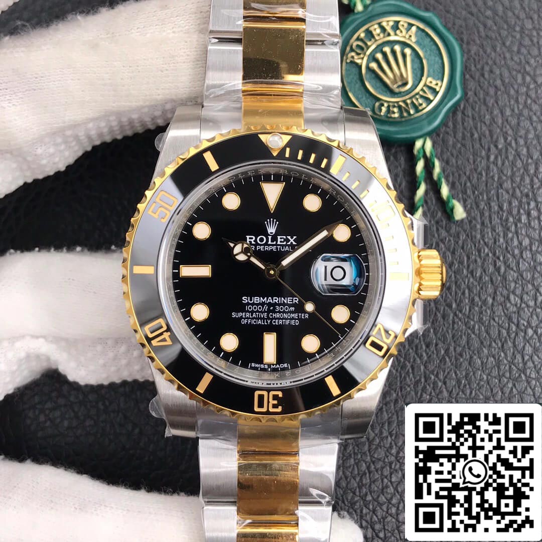 Rolex Submariner 116613-LN-97203 40 mm 3135 Uhrwerk VS Factory schwarzes Zifferblatt
