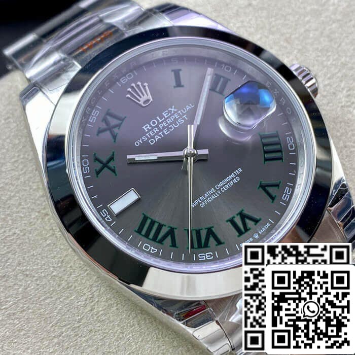 Rolex Datejust M126300-0013 41MM 1:1 Meilleure édition EW Factory Cadran gris foncé