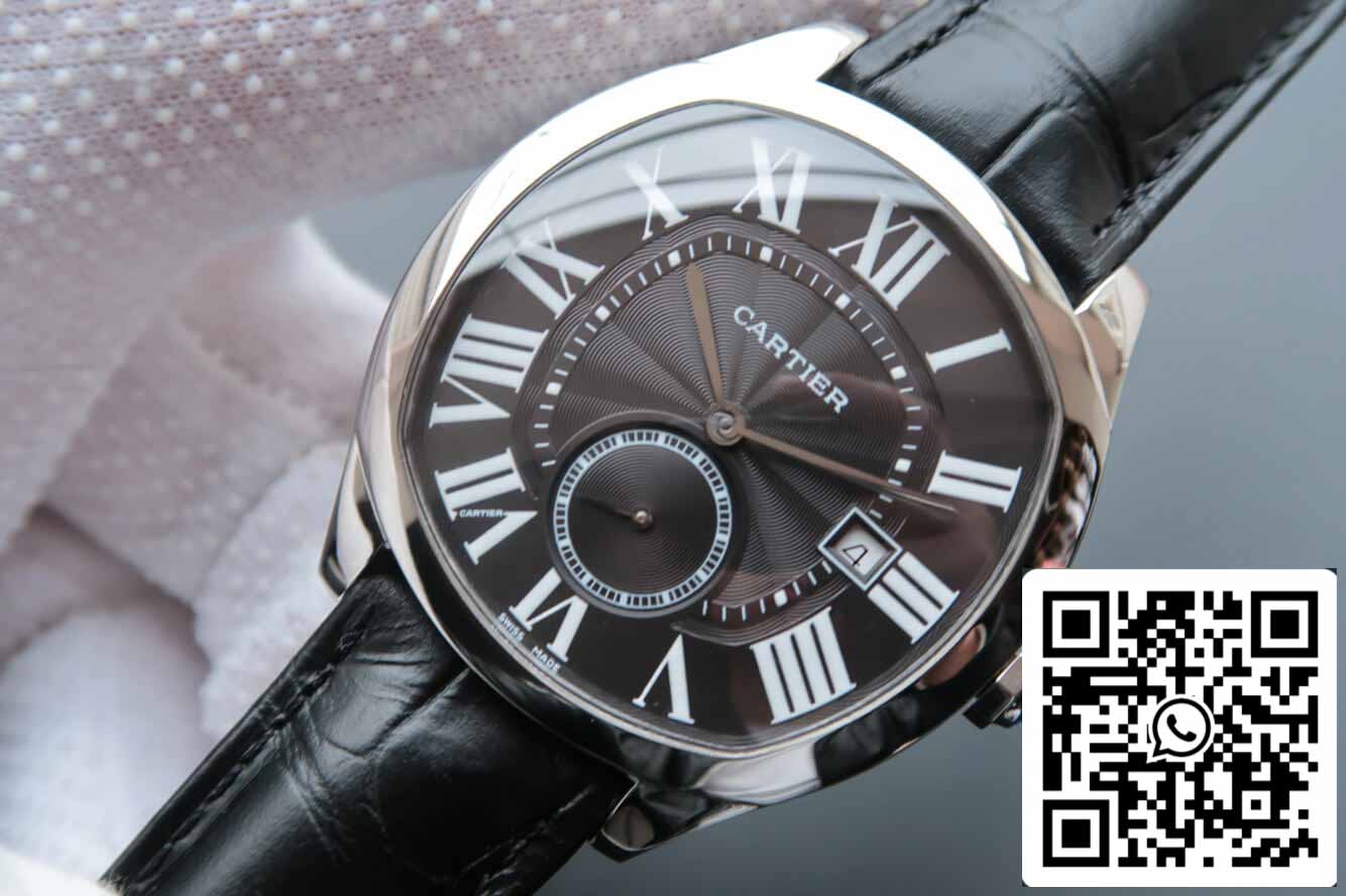 Drive De Cartier WSNM0009 1:1 Best Edition V6 Fabrik schwarzes Zifferblatt
