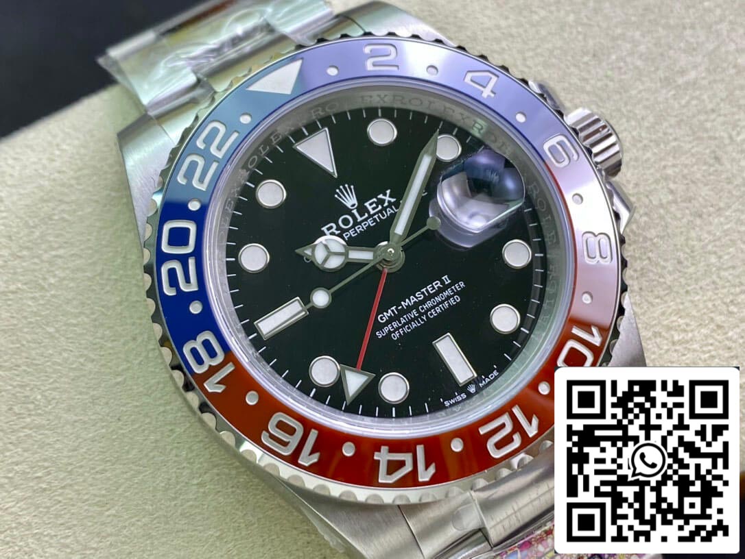 Rolex GMT Master II M126710BLRO-0002 1:1 Meilleure édition Clean Factory Coke Circle