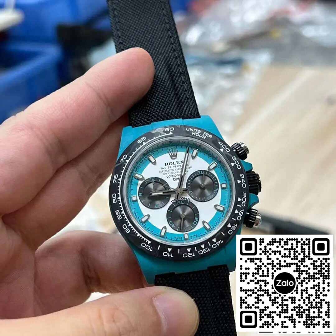 Rolex Daytona 1:1 Best Edition Diw Factory NTPT Kohlefaser-Blaugehäuse