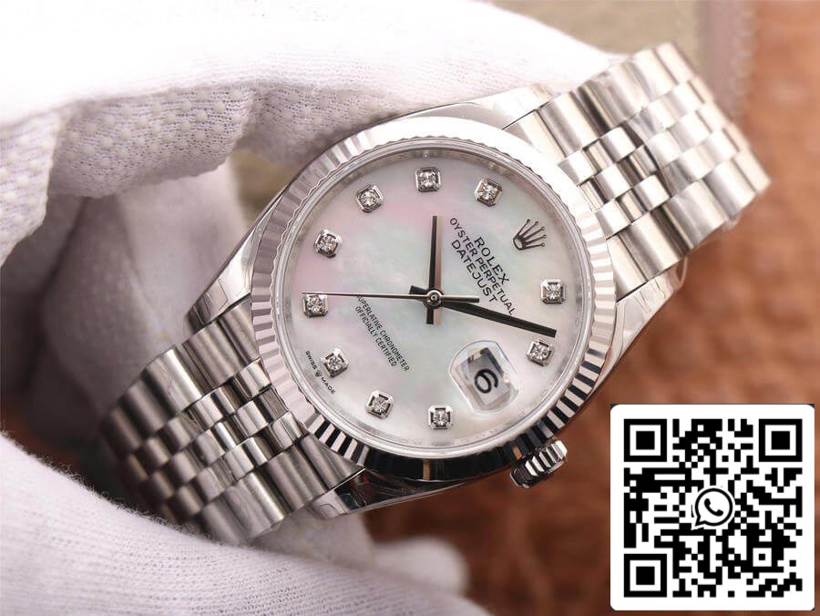 Rolex Datejust M126234-0019 1:1 Meilleure édition EW Factory Cadran en nacre